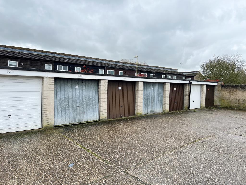 Lot: 56 - THREE VACANT FREEHOLD GARAGES - General view of Garages